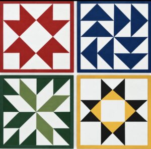 Traditional Barn Quilt Patterns - Set 1